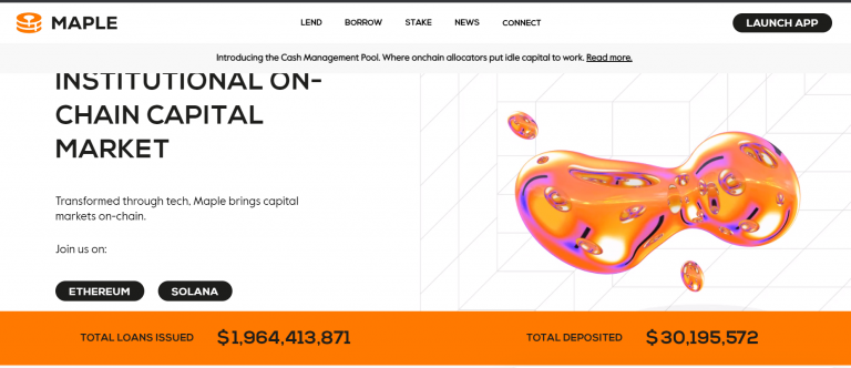 Maple Finance: Revolutionizing Decentralized Credit Markets