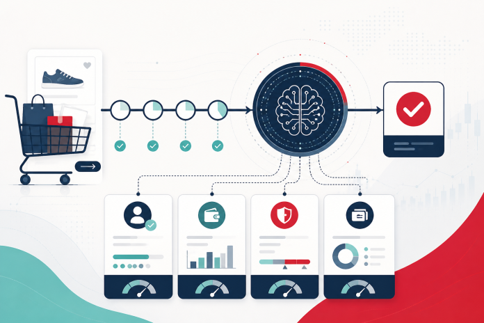 AI in BNPL underwriting at a digital checkout