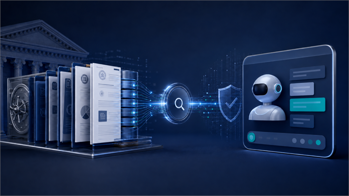 How Retrieval-Augmented Generation Grounds AI in Financial Services