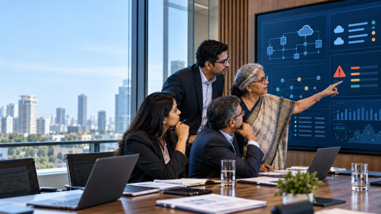 RBI technology risk board reviewing AI architecture, vendor dependencies and resilience controls
